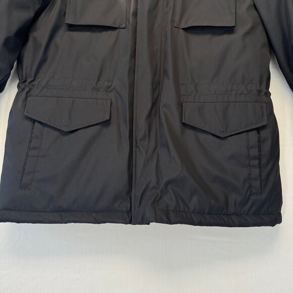 TOWNE By London Fog Field Coat Men's Size L Black Insulated Jacket NWOT - Picture 4 of 16